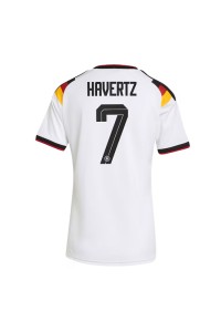 Saksa Kai Havertz #7 Jalkapallovaatteet Naisten Kotipaita MM-kisat 2026 Lyhythihainen
